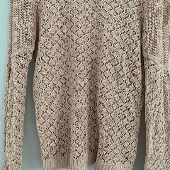 Sundance linen blend loose knit sweater size woman’s small - Picture 3 of 8